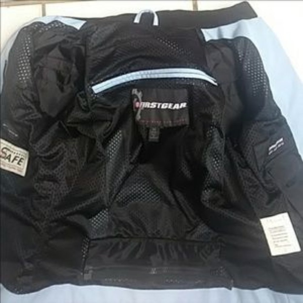 First Gear Womens Armored Motorcycle Riding Jacket - Picture 2 of 5